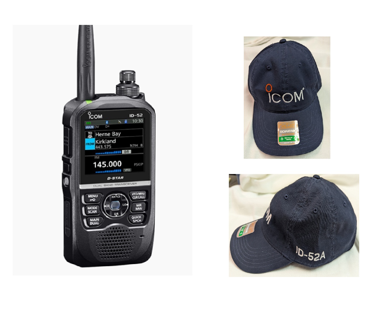 ICOM PROMO-ID52A AND CAP