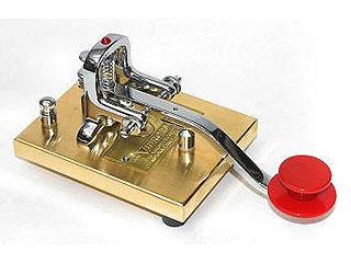 VIBROPLEX Straight Key Gold