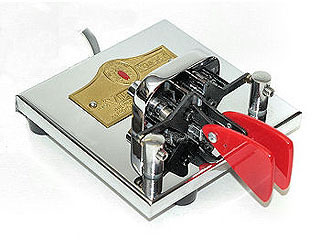 VIBROPLEX Square Racer Deluxe CHROME