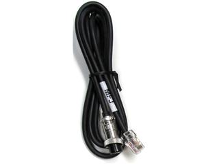 MFJ-5397I Icom 8 pin Round Mic Cable for the MFJ-297 and MFJ-299 Desk Mic