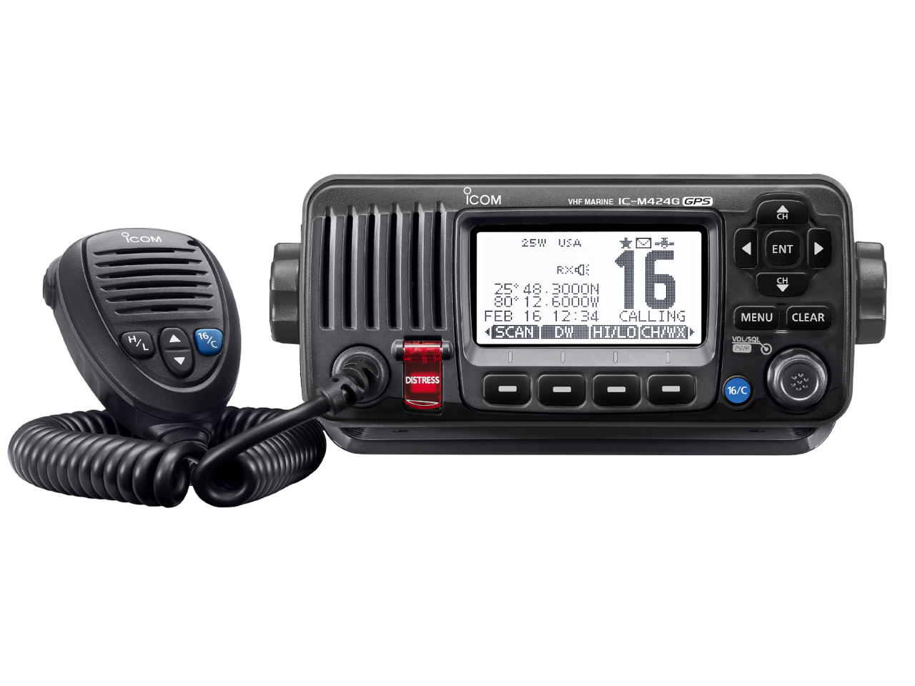 ICOM IC-M424G Black