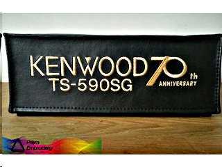 Prism Embroidery Kenwood TS-590SG 70th Edition Cover
