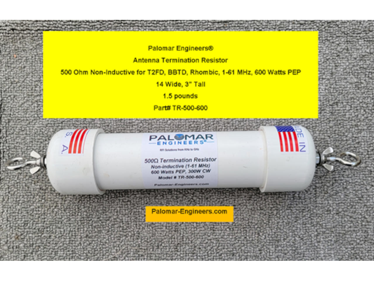 Palomar Engineers TR-500-600