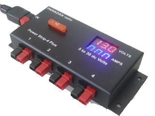 Paradan Radio Power Strip-4 Plus