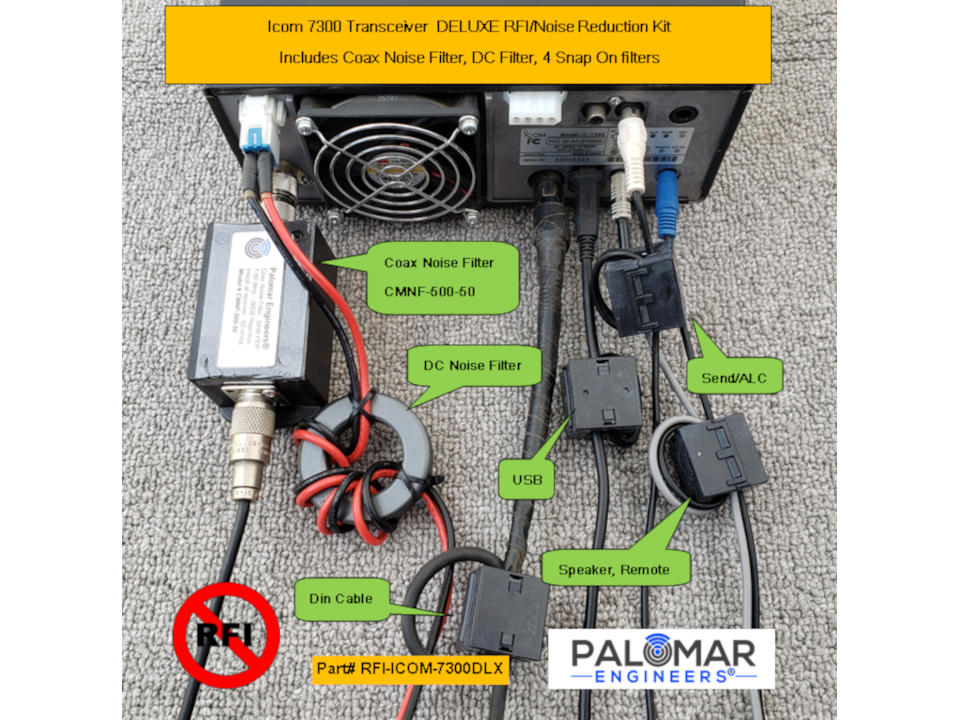 Palomar Engineers RFI-ICOM-7300DLX