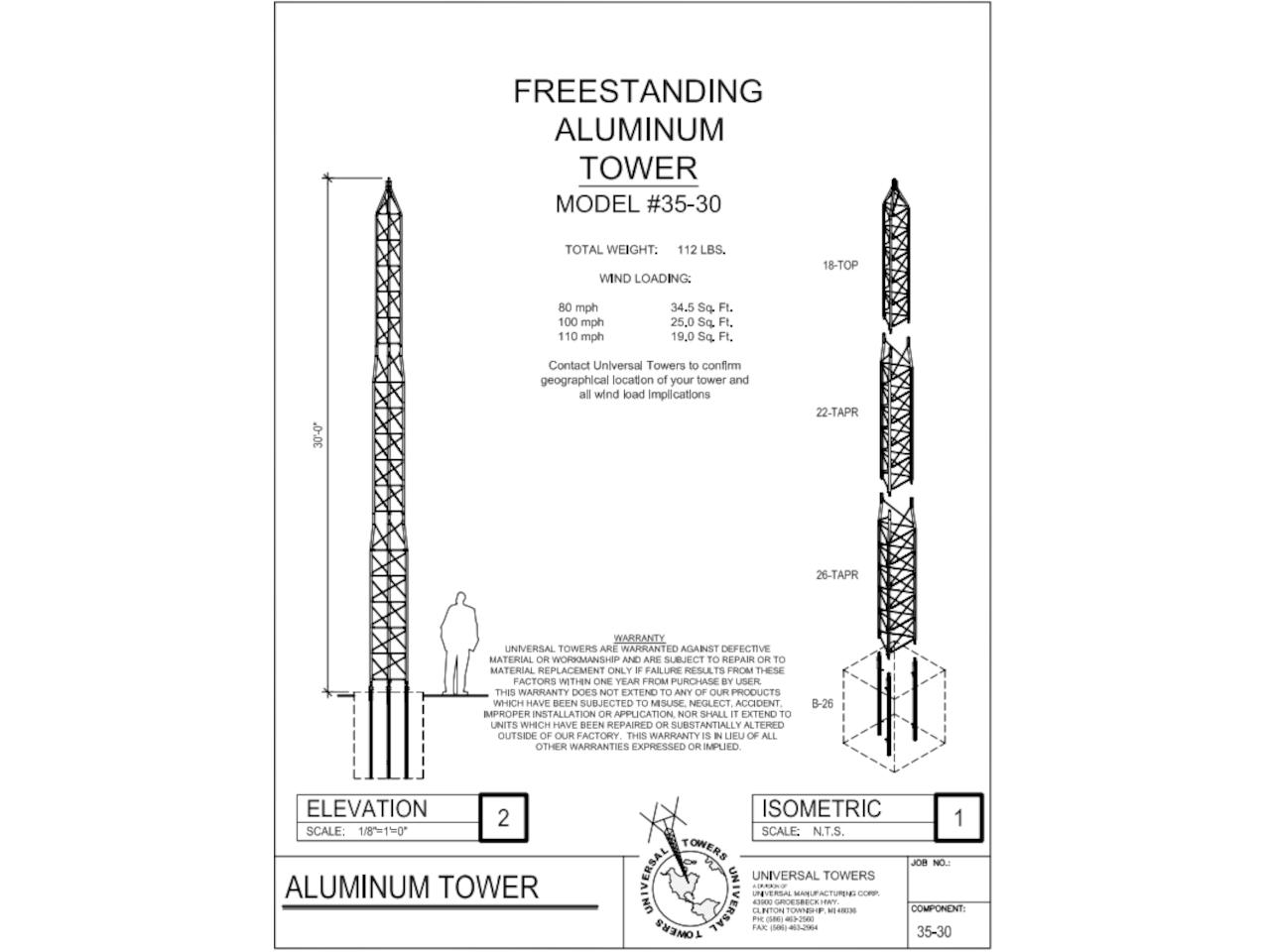 Universal Towers 35-30