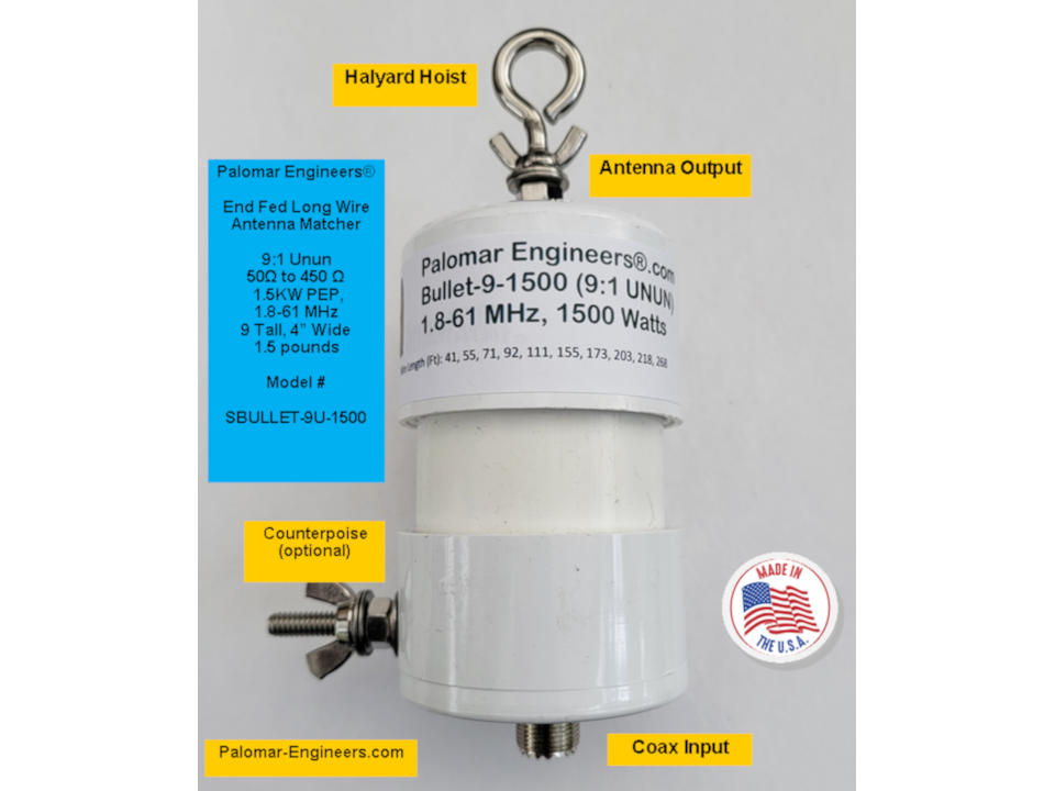 Palomar Engineers S-Bullet9U-1500