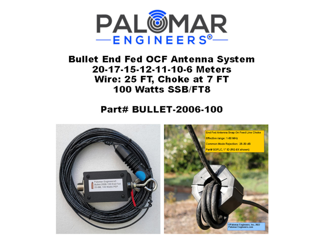 Palomar Engineers BULLET-2006-100